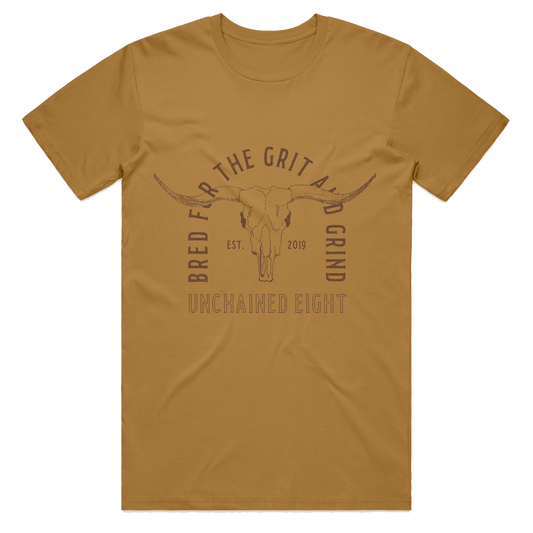 MENS SAND GRIT & GRIND TEE