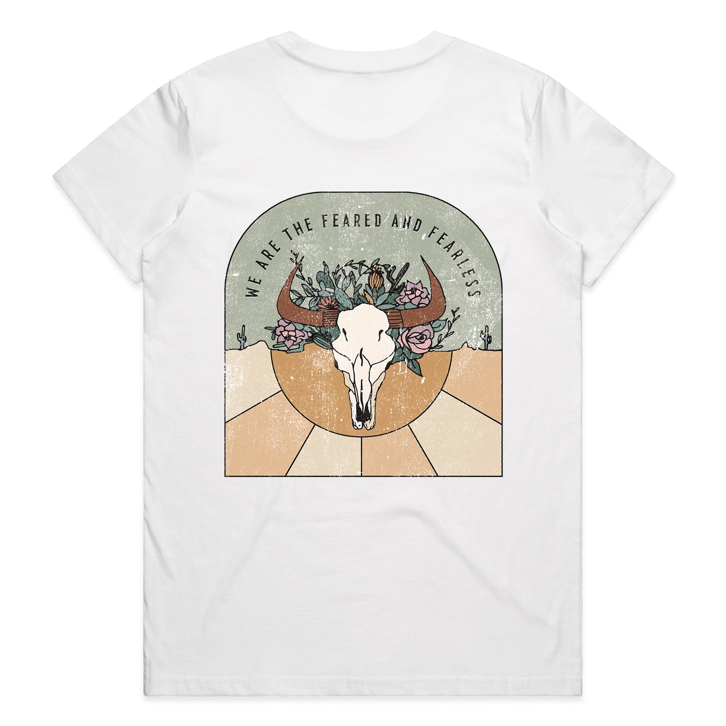 LADIES FEARED AND FEARLESS TEE