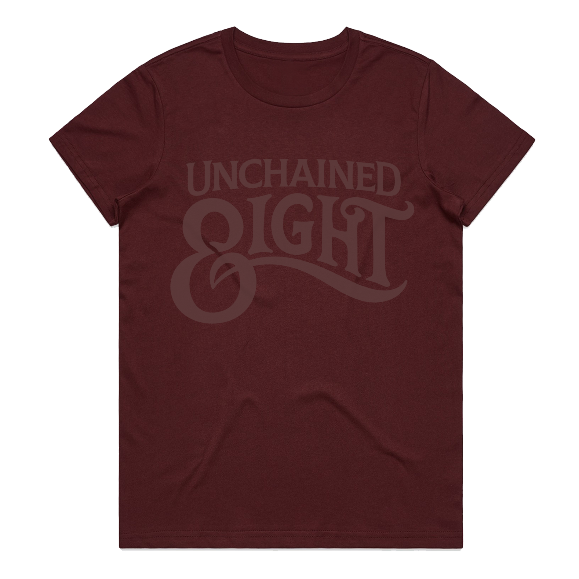 Unchained Eight basic country and western ladies tee burgie campdraft rodeo ariat cinch jeans mavericks western dusty creek buckyeah 